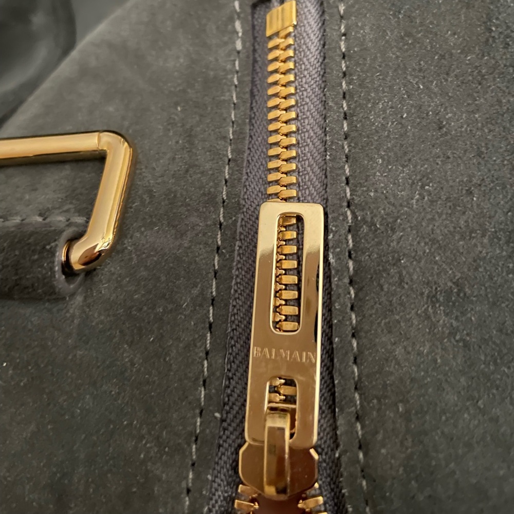 Balmain suede le pierre bag - Picture 3 of 10